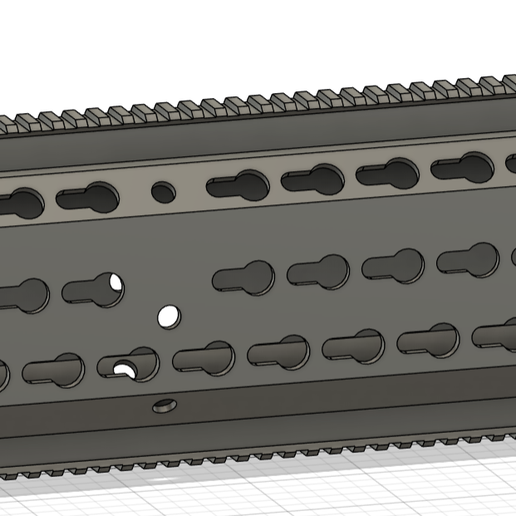 🔫 Stoner LMG A1 Handguard Keymod Freefloat・ STL File for 3D printing・Cults
