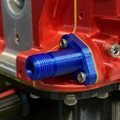 Img_0000.jpg Free 3D file MAZDA RX7 (11/27) / Oil Flange add-on・3D printing template to download