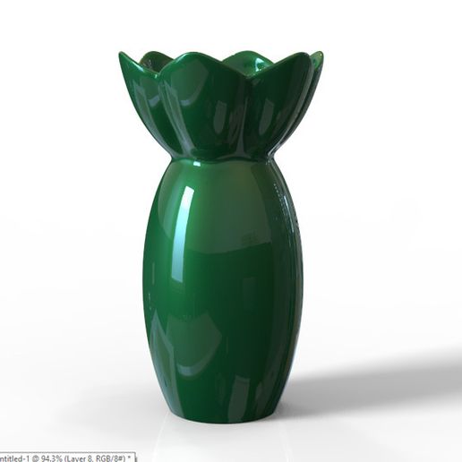 VASE - 3D model önizlemesi