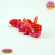 c.jpg PRINT IN PLACE FLEXI ROSE DRAGON ARTICULATED