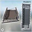 5.jpg Modular modern metal bridge with wooden plank (intact and damaged versions) (3) - Bailey Modern WW2 WW1 World War Diaroma Wargaming RPG Mini Hobby