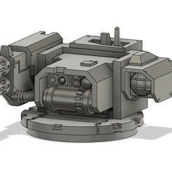 Multi-Melta-Razor-Back.png 3D-Datei Wildschwein MultiMelta・3D-Druckvorlage zum Herunterladen
