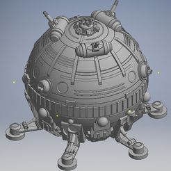 Free STL file Battletech Commando Variant Mod (COM-3A) 🦸・3D print design  to download・Cults