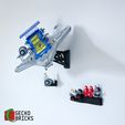 3.jpg Wall mount for LEGO Galaxy Explorer Space Ship 10497
