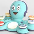 Retopo12_0001.jpg likid Octopus Rock'n'Roll,Learning,Music Enlightenment,Early Developmental Toy