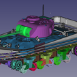 Collapsed-Render.png 1/35 or 1/48 M4A1 Sherman Duplex Drive