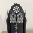 IMG_6720.jpg Gothic Cathedral Makeup Holder WITH BONUS Necklace Display (Non-commercial)