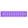 12slot.stl Picatinny Side Rail for AGT Vulcan 2