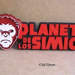 planeta-de-los-simios-pelicula-ciencia-ficcion-accion.jpg Fichier STL La Planète des Singes Tête, enseigne, affiche, panneau, logo, fiction, film, film・Design pour imprimante 3D à télécharger