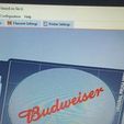 328443011_504206061885920_1550426038561670153_n.jpg Budweiser Sign Beer Cap Sign Wall sign / Bar Sign / Beer wall art