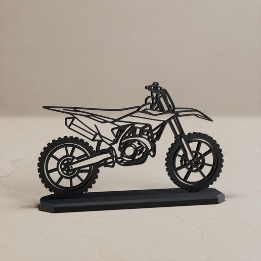 KTM 450 SX-F MODELL STAND DECOR