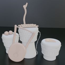 con-color.jpg STL file Classical instruments・3D printer model to download