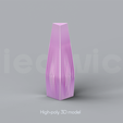 D_9_Renders_00.png Niedwica Vase D_9 | 3D printing vase | 3D model | STL files | Home decor | 3D vases | Modern vases | Floor vase | 3D printing | vase mode | STL