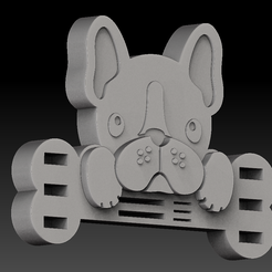 1.png USB/SD French dog