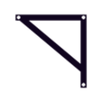 SIDE.stl 1/10 WALL MOUNT TIRE RACK