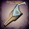 10.jpg Samira Weapon From League of Legends - Fan Art 3D print model