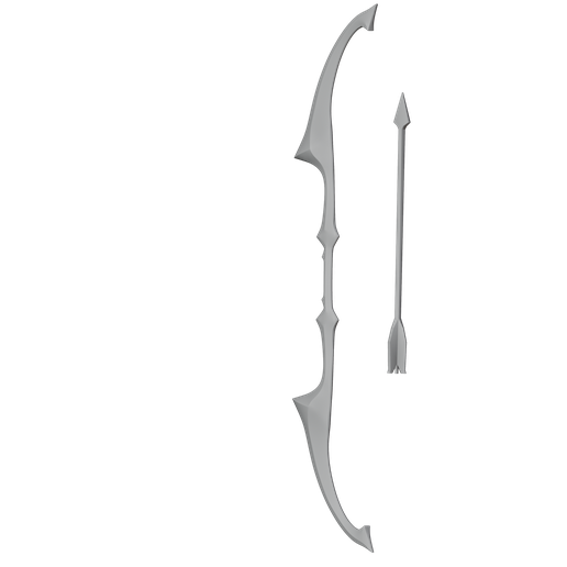 STL file League Of Legends Woad Ashe Bow And Arrow Skin For Cosplay 🏹 ...