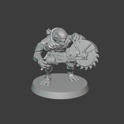 Schermata-2023-04-06-alle-16.07.25.png Descargar archivo STL gratis GSC Acólito con killsaw - espera facción equivocada・Modelo para la impresora 3D