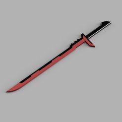 IMG_20200626_121404.jpg STL file SWORD PROJECT YASUO LEAGUE OF LEGENDS・3D printing model to download