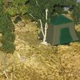 IMG_6474.JPG HO Scale Umbrella Tent