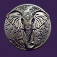 05.jpg elephant medallion for casting