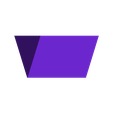 InsideTrapBar_10mm_Tol.STL Four-bar Origami vertex