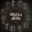 08.jpg Mythic Mugs - Lion's Brew - Porta-lattine / Contenitore di stoccaggio
