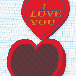 Care.PNG I LOVE YOU" Heart Box