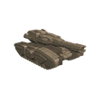 Hydra-3.png Hydra Main Battle Tank for Tabletop Wargaming 32mm 28mm