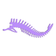 409_Tail_v3.stl [3Dino Puzzle] Classic Style Stegosaurus