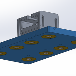Bottom-ISO.png STL file BetterFlex Stronger magnetic build plate for flexible build plate LD-002H and LD-002R・3D print design to download, marcusmxk