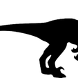 dinosaur-2.png Fichier STL silhouette de dinosaure・Idée pour impression 3D à télécharger, RMMAKER