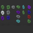 Render.png Tibia Runes PACK - All Runes CGI and Printable
