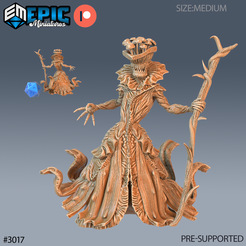 3017-Fungus-Queen-Medium.png Fichier 3D Fungus Queen ‧ DnD Miniature ‧ Tabletop Miniatures ‧ Gaming Monster ‧ 3D Model ‧ RPG ‧ DnDminis ‧ STL FILE・Objet imprimable en 3D à télécharger