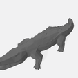 Crocodile_S3.png Crocodile low poly