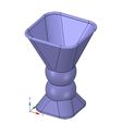 vase32-02.jpg vase cup vessel v32 for 3d-print or cnc
