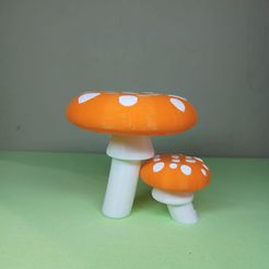 WhatsApp-Image-2022-08-10-at-2.13.17-PM.jpeg STL file Decorative Mushroom・3D print model to download, Coya08