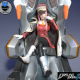 Shot_2.png ZeroTwo- STL Darling In The Franxx Anime Figurine for 3D Printing