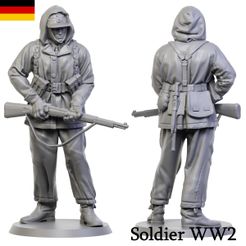 Apr5.jpg Файл 3D Немецкий солдат ww2 5・3D-печатная модель для загрузки
