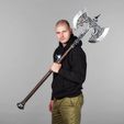 Steel-Battleaxe-replica-prop-from-Skyrim-by-Blasters4Masters.jpg Steel Battleaxe Skyrim Prop Replica Weapon The Elder Scrolls V
