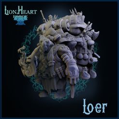 loer-merchatn.jpg 3D file Loer, the turtle merchant・3D printable model to download, lionheartforge