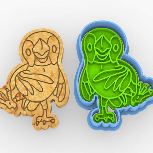 Loro pepe - Parrot zenon 3D model