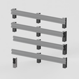 main.png Diorama - Highway Barrier (5 Pack) for Dioramas  (STL FILES)