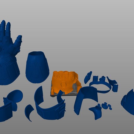 ♾️ The Infinity Gauntlet - Wearable Replica・ 3D File for ・Cults