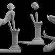 parts.jpg Catwoman Diamond Thief Sculpture Art Figure Batman Download 3D print model STL files statue digital pattern 3D printing