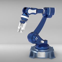robot-2.1.64.jpg Fichier STL NOUVEAU 🔥 - BRAS ROBOTIQUE AVEC ARDUINO - 6 DOF 💪・Objet imprimable en 3D à télécharger