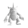 Gabumon2.png Gabumon - Digital Monster Companion 3D Model