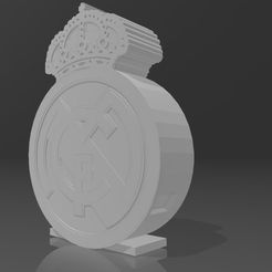 1.jpg STL file Real Madrid・3D printing model to download
