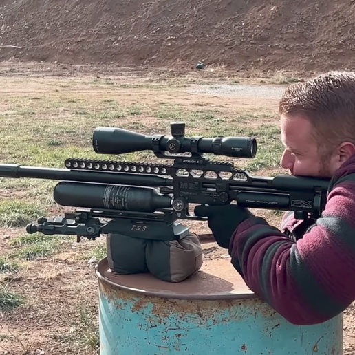 🔧 Arca Swiss Base Plate for Pneumatic Air Rifles (Bag Rider)・Free STL ...