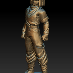 Androide 16 1.PNG Fichier STL gratuit Dragon Ball Z - Android No. 17・Modèle imprimable en 3D à télécharger